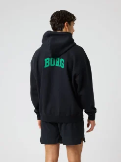Björn Borg Hoodies|Golf * Borg Overized Hoodie Black Beauty