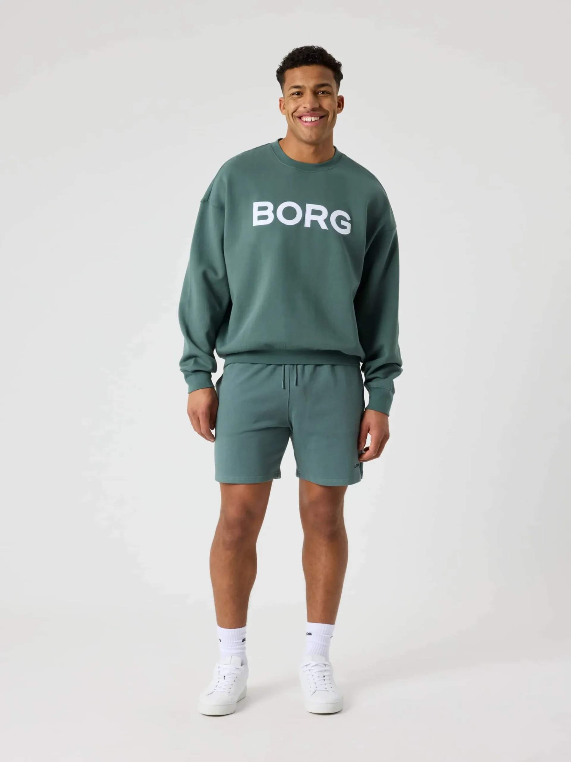Björn Borg Gym & Träning|Tröjor * Borg Overized ogo weathirt