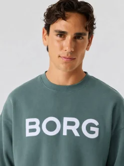 Björn Borg Gym & Träning|Tröjor * Borg Overized ogo weathirt