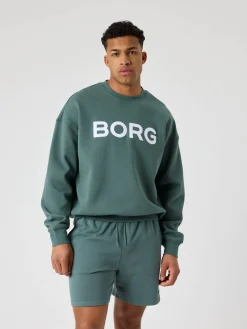 Björn Borg Gym & Träning|Tröjor * Borg Overized ogo weathirt