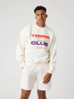 Björn Borg Tröjor|Vardag & Loungewear * Borg Overized Pride weathirt Tofu