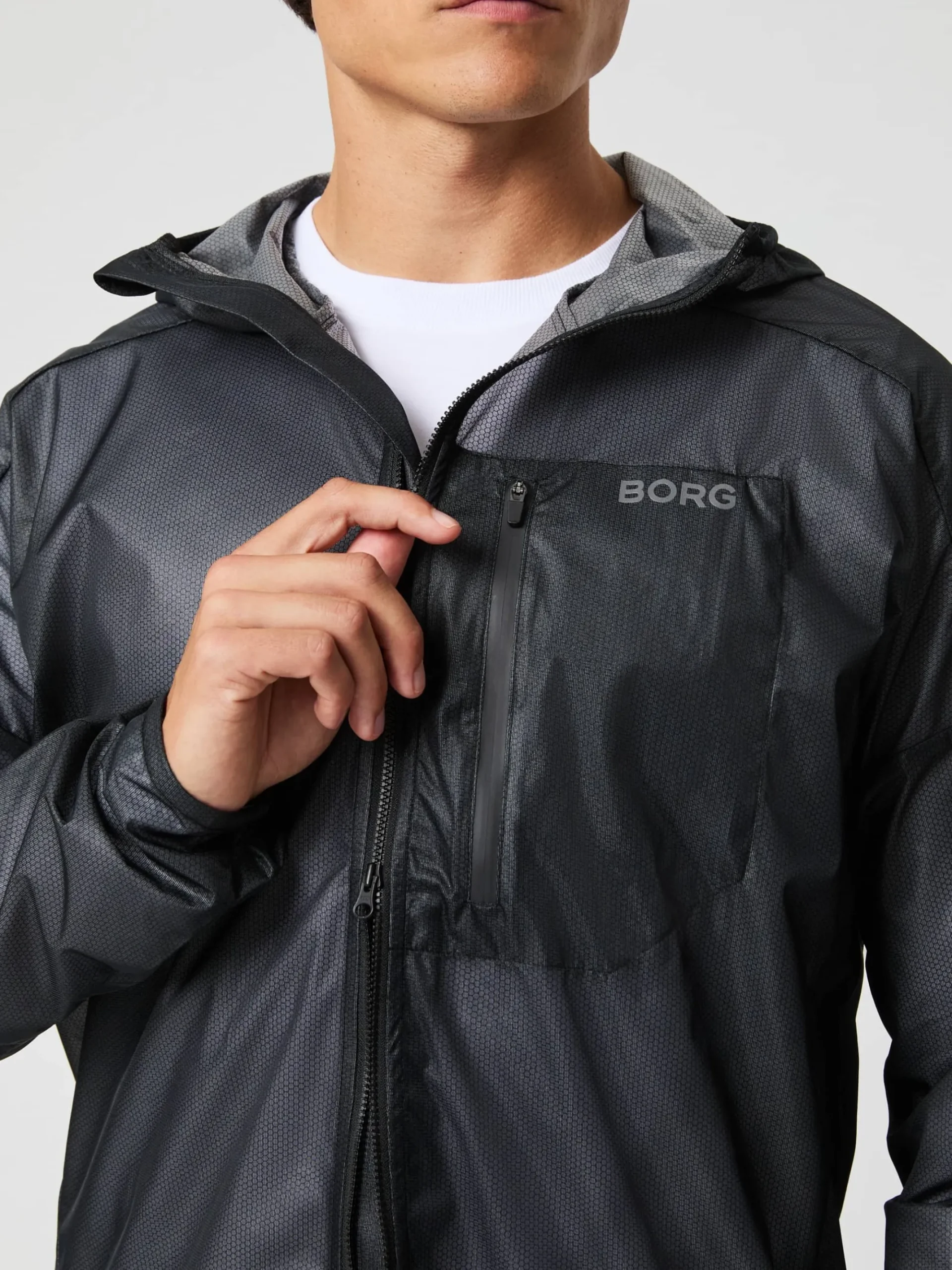 Björn Borg Jackor * Borg Perforance Jacket Black Beauty
