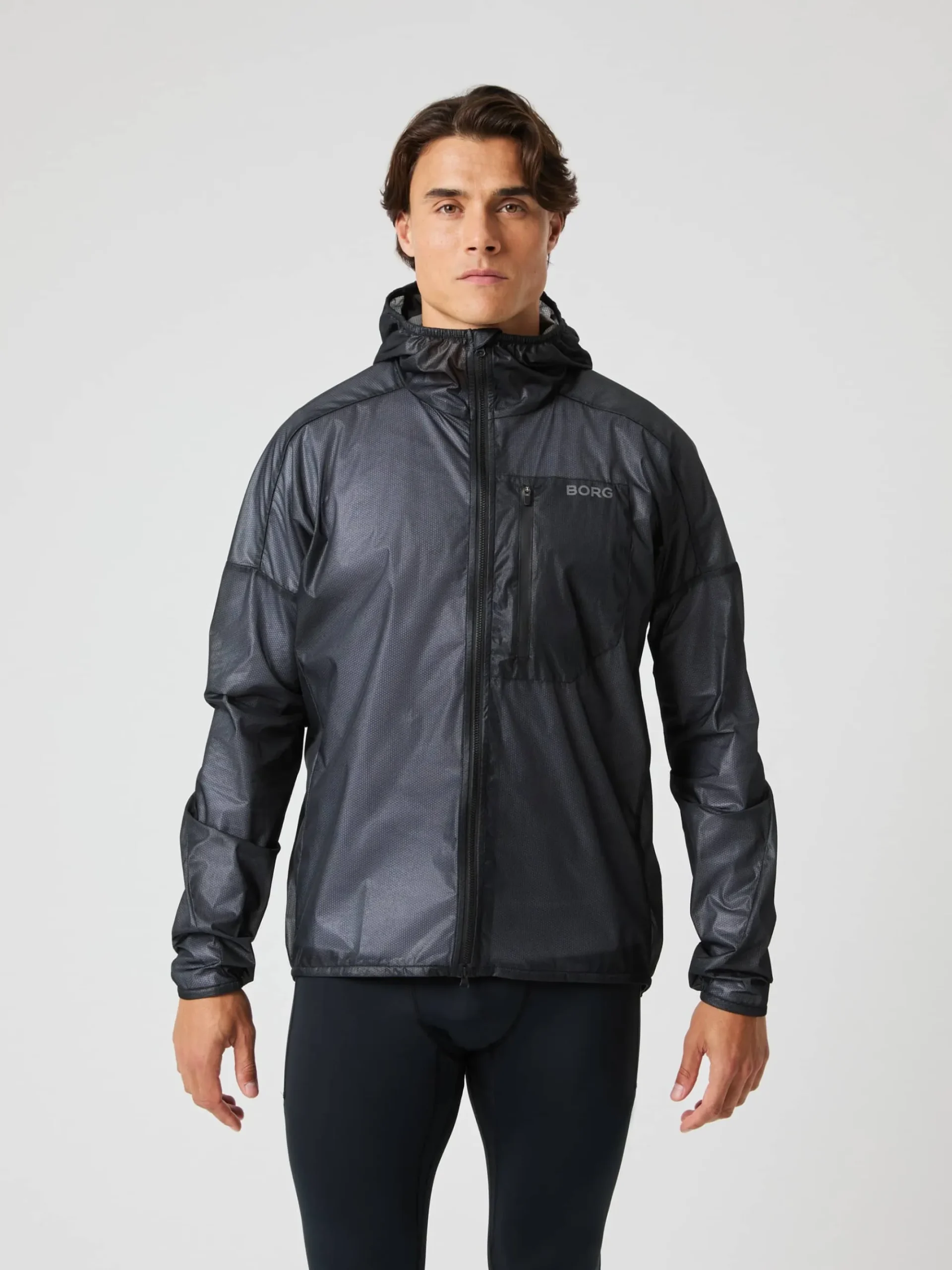 Björn Borg Jackor * Borg Perforance Jacket Black Beauty