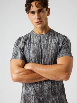 Björn Borg T-Shirts|Gym & Träning * Borg Perforance Perforated T-hirt Forest 1