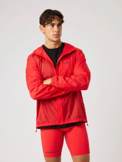 Björn Borg Jackor|Löpning * Borg Perforance Wind Jacket Flame Scarlet