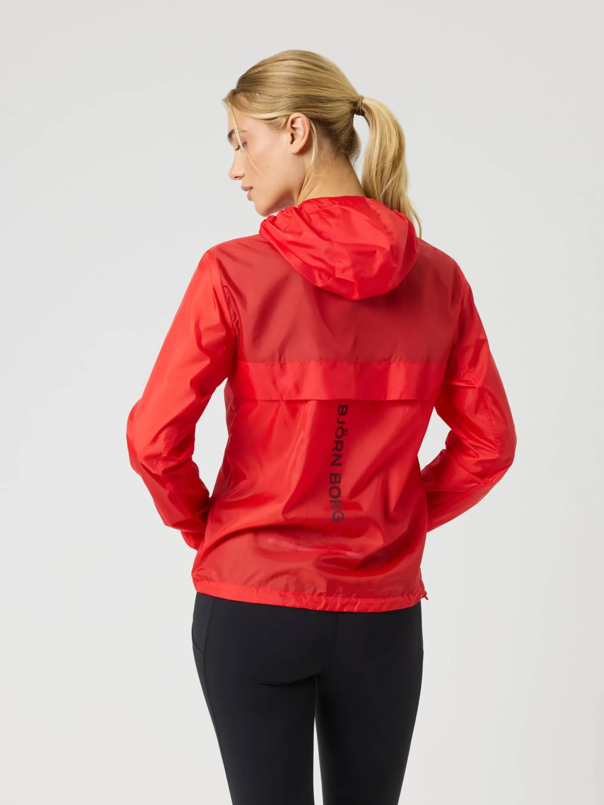 Björn Borg Löpning|Jackor * Borg Perforance Wind Jacket Flame Scarlet