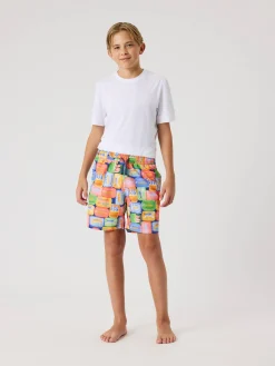 Björn Borg Badbyxor * Borg Print Swim Shorts Sardines 1