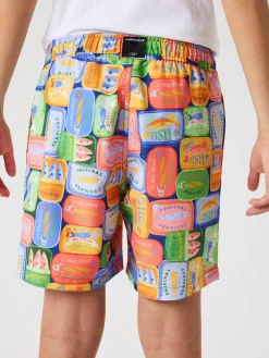 Björn Borg Badbyxor * Borg Print Swim Shorts Sardines 1