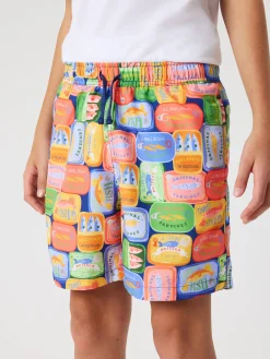 Björn Borg Badbyxor * Borg Print Swim Shorts Sardines 1