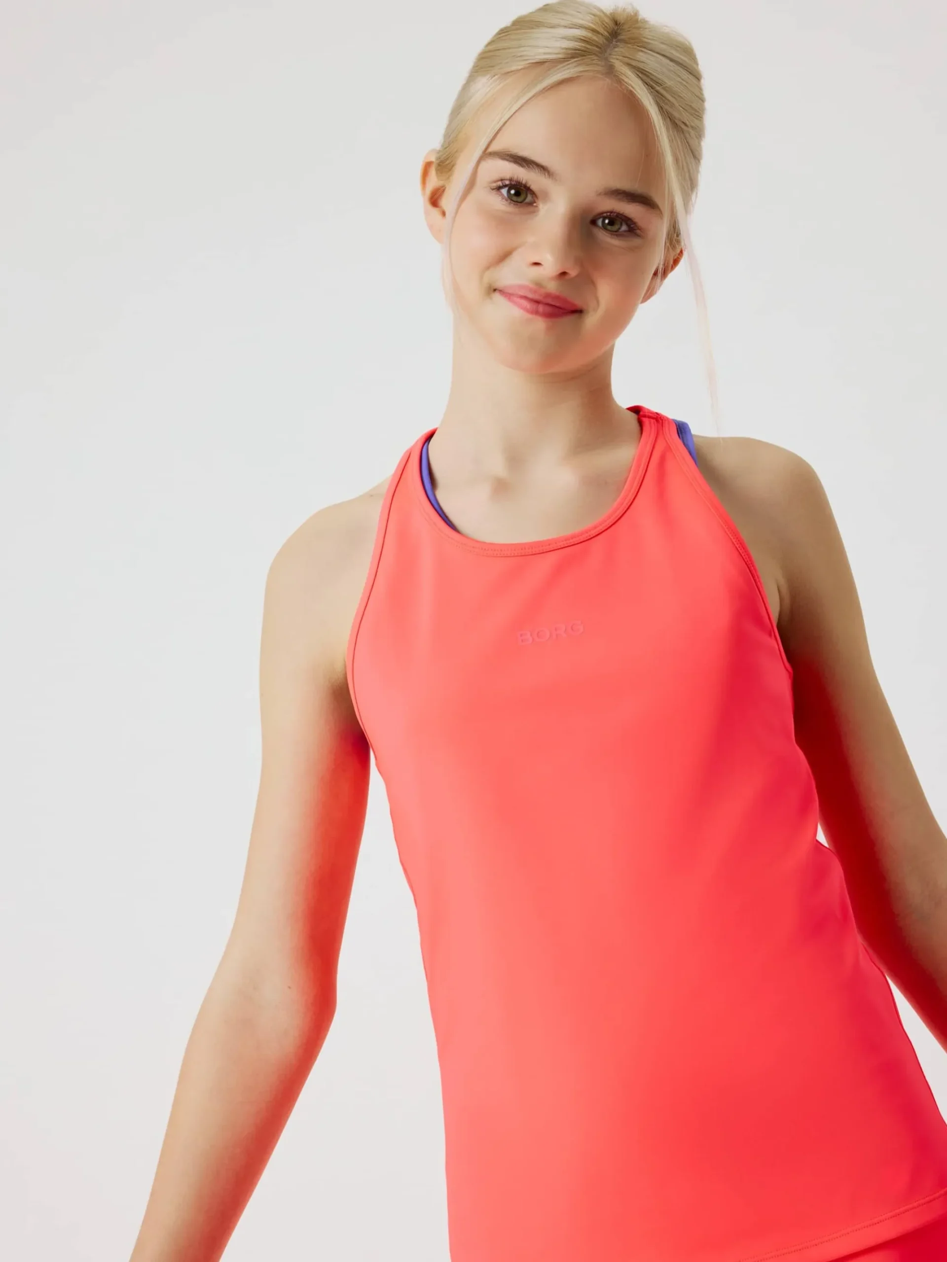 Björn Borg Toppar * Borg Racerback Tank Top Diva Pink