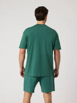 Björn Borg T-Shirts|Vardag & Loungewear * Borg Reaxed T-hirt Mallard Green