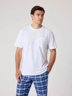 Björn Borg T-Shirts|Pyjamas * Borg Reaxed T-hirt Brilliant White