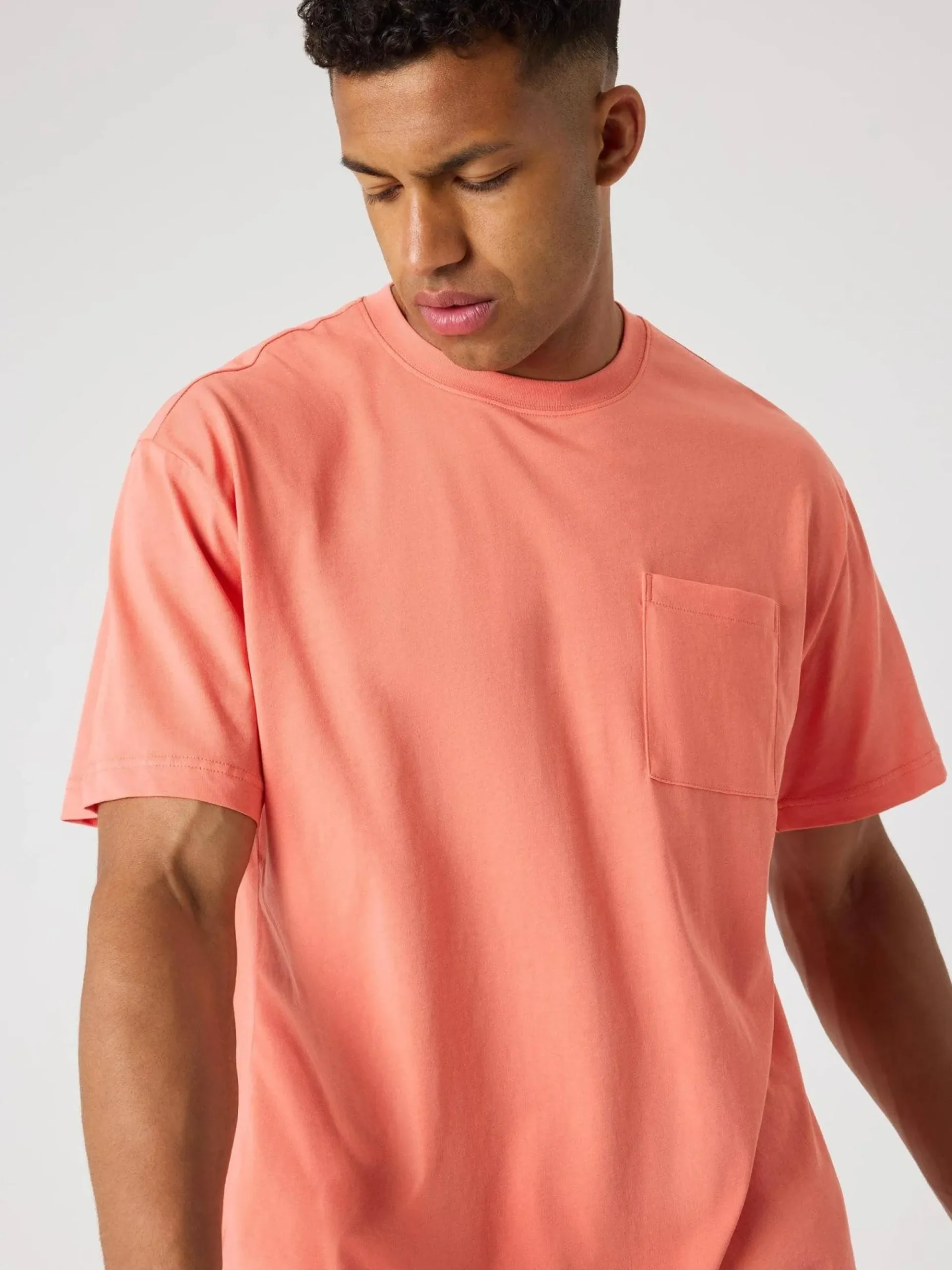 Björn Borg T-Shirts|Vardag & Loungewear * Borg Reaxed T-hirt Coral