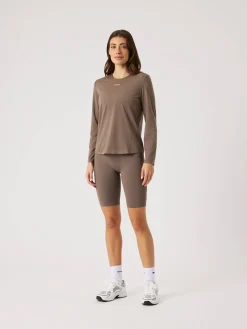 Björn Borg T-Shirts|Löpning * Borg Running Feather ong eeve T-hirt