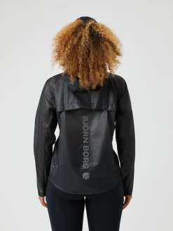 Björn Borg Löpning|Jackor * Borg Running Jacket Black Beauty