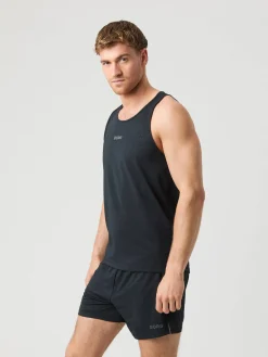 Björn Borg Tank Tops * Borg Running Perforated Tank Black Beauty