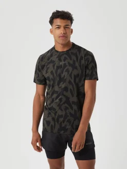 Björn Borg T-Shirts * Borg Running Perforated T-hirt Running Aop