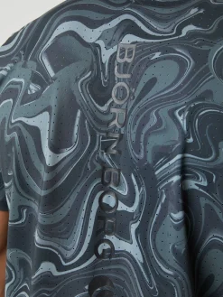 Björn Borg T-Shirts * Borg Running Perforated T-hirt Liquid 1
