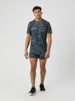Björn Borg T-Shirts * Borg Running Perforated T-hirt Liquid 1