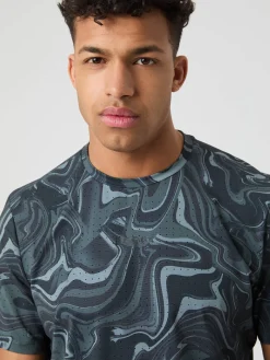 Björn Borg T-Shirts * Borg Running Perforated T-hirt Liquid 1