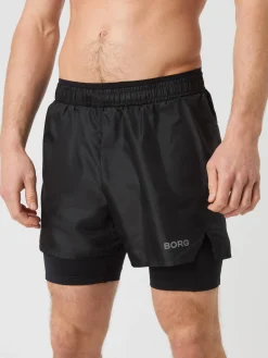Björn Borg Gym & Träning|Löpning * Borg Running hort 2 In 1 Black Beauty