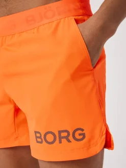 Björn Borg Gym & Träning|Shorts * Borg hort 6 Inch Shocking Orange