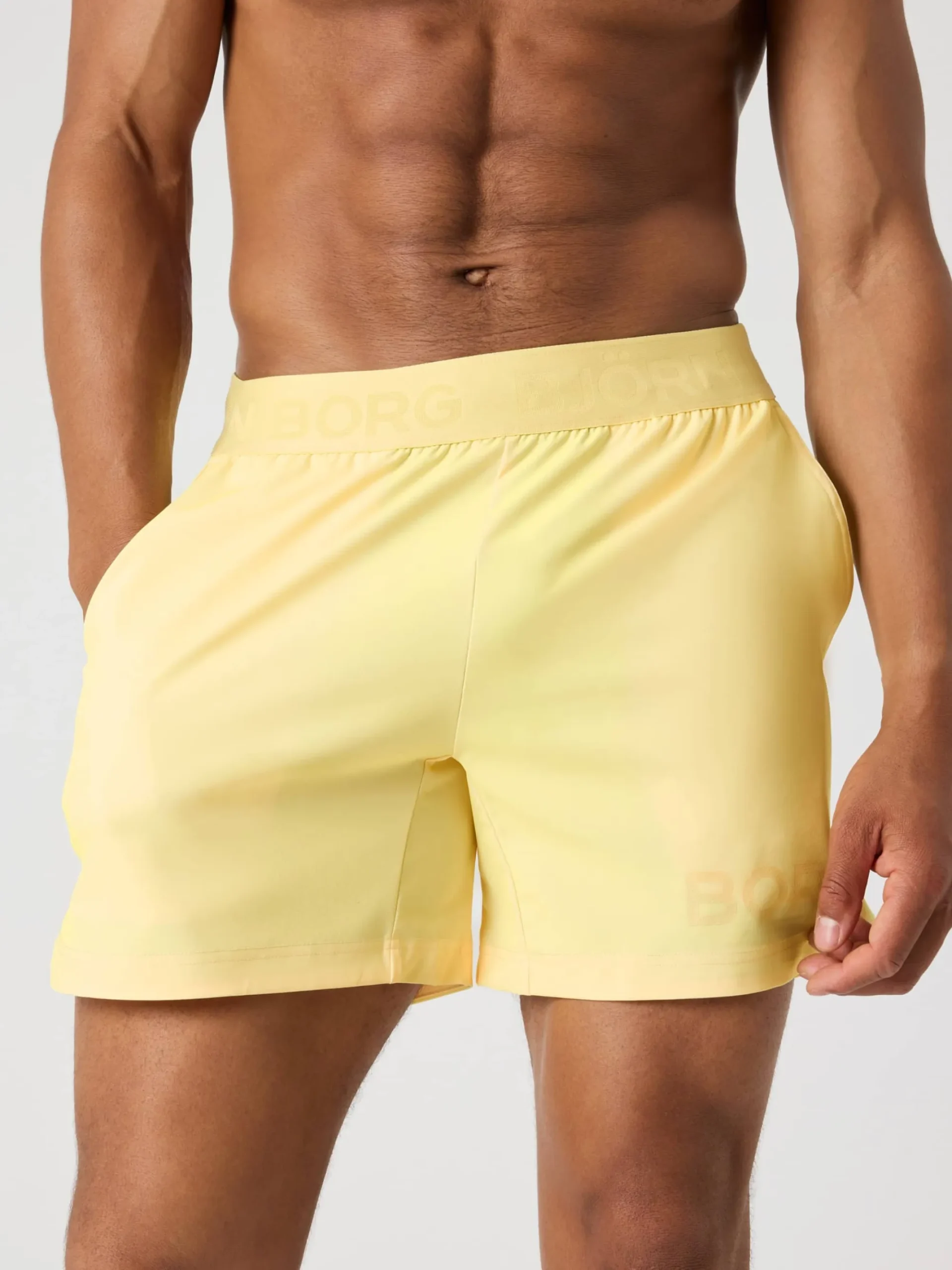 Björn Borg Gym & Träning|Shorts * Borg hort 6 Inch Lemonade
