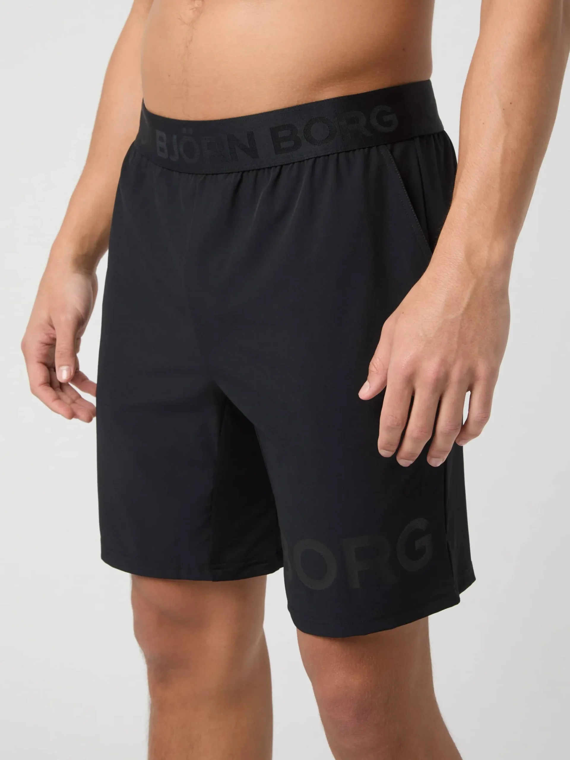 Björn Borg Gym & Träning|Tennis & Padel * Borg hort 9 Inch Svart Tonal Logga