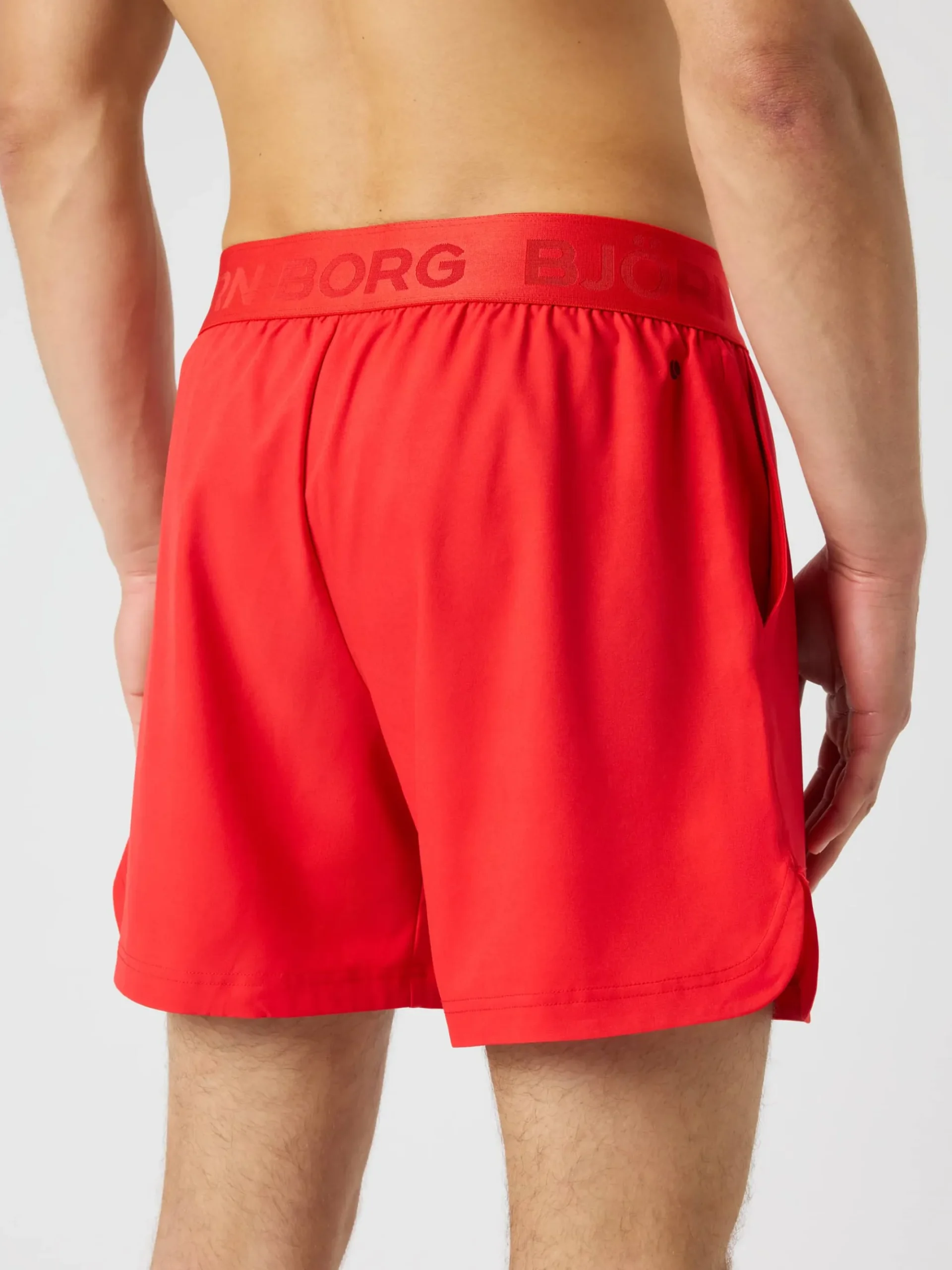 Björn Borg Gym & Träning|Shorts * Borg hort 6 Inch Flame Scarlet