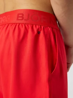 Björn Borg Gym & Träning|Shorts * Borg hort 6 Inch Flame Scarlet
