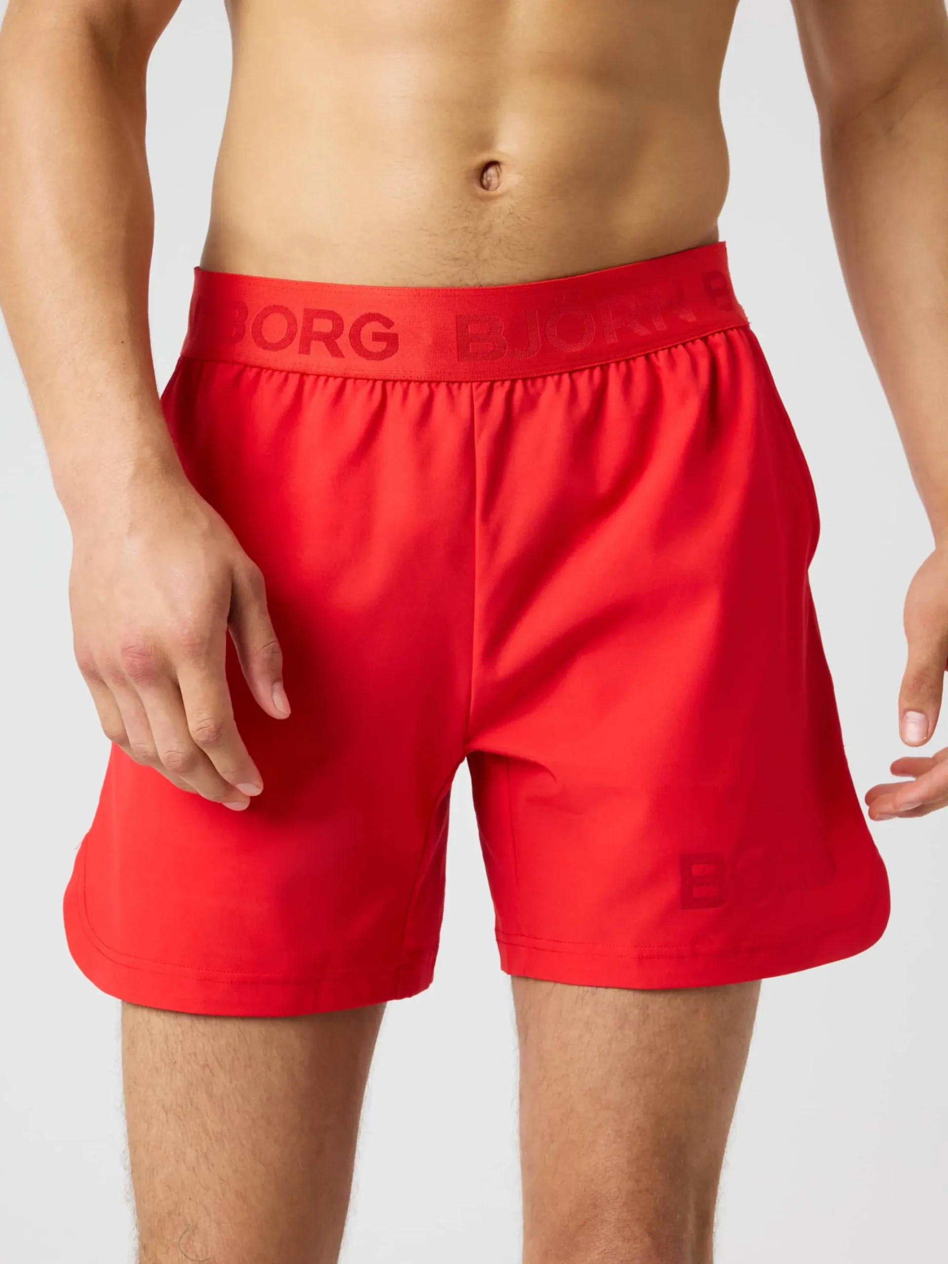 Björn Borg Gym & Träning|Shorts * Borg hort 6 Inch Flame Scarlet
