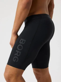 Björn Borg Träningstights|Gym & Träning * Borg hort Training Tight Black Beauty