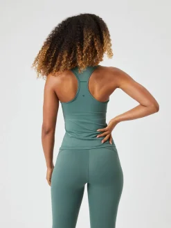 Björn Borg Toppar * Borg oft Racerback Tank Top Balsam Green