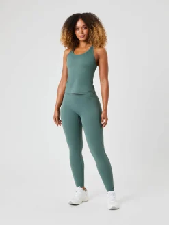 Björn Borg Toppar * Borg oft Racerback Tank Top Balsam Green