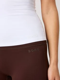 Björn Borg Yoga & Pilates|Gym & Träning * Borg oft Racerback Tank Top Brilliant White