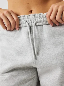 Björn Borg Tennis & Padel|Byxor * Borg weatpant Ultra Light Grey Melange
