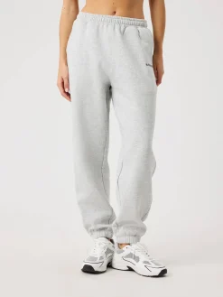 Björn Borg Tennis & Padel|Byxor * Borg weatpant Ultra Light Grey Melange