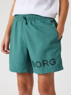 Björn Borg Badbyxor * Borg Swim Shorts Blue Spruce