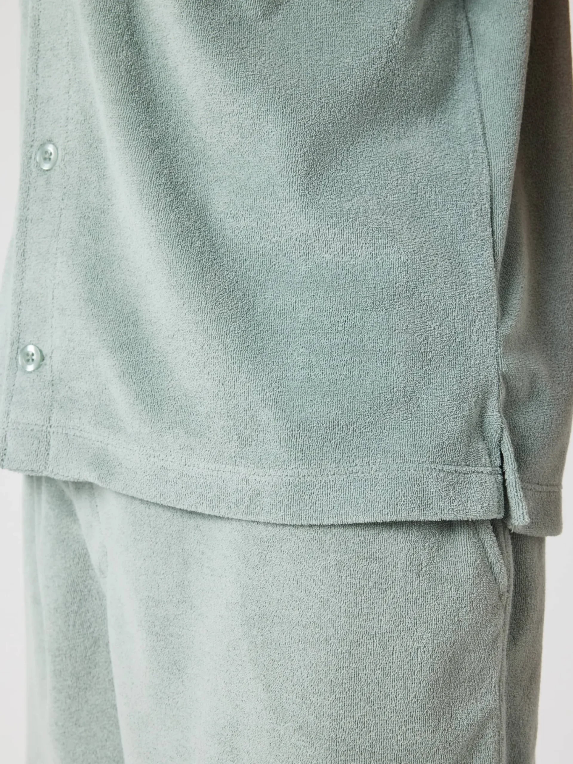 Björn Borg T-Shirts|Badbyxor * Borg Toweling Pool Shirt Slate Gray