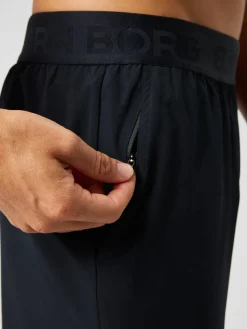 Björn Borg Byxor|Gym & Träning * Borg Training Pant Black Beauty