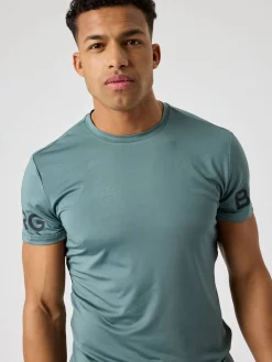 Björn Borg T-Shirts|Gym & Träning * Borg T-hirt Balsam Green