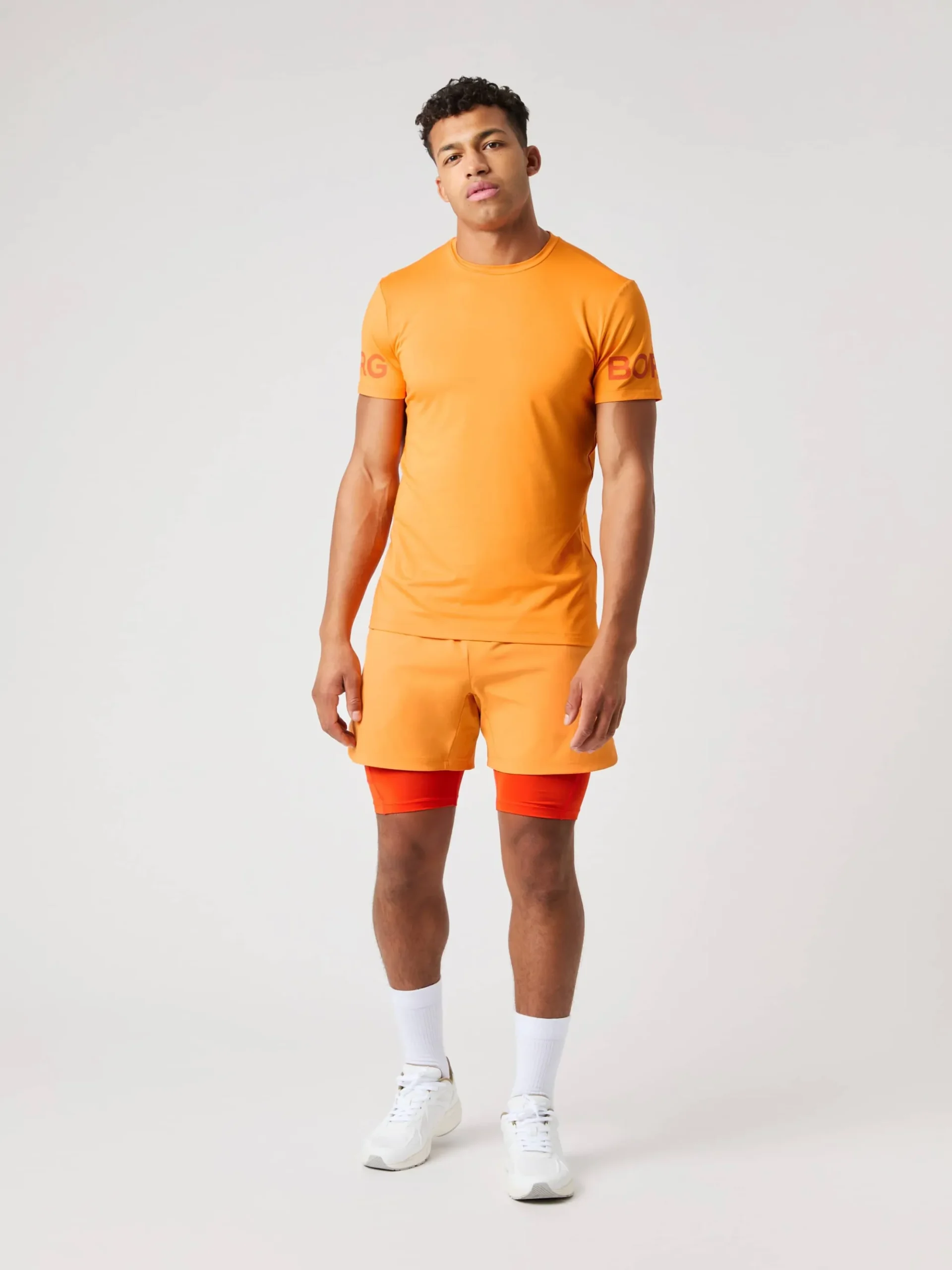 Björn Borg T-Shirts * Borg T-hirt Sun Orange