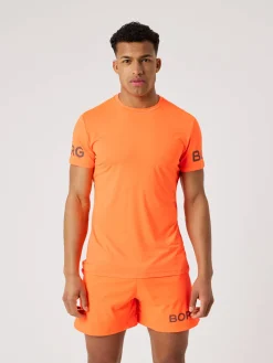 Björn Borg T-Shirts|Gym & Träning * Borg T-hirt Shocking Orange