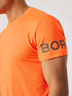 Björn Borg T-Shirts|Gym & Träning * Borg T-hirt Shocking Orange