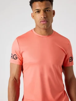 Björn Borg T-Shirts|Gym & Träning * Borg T-hirt Coral