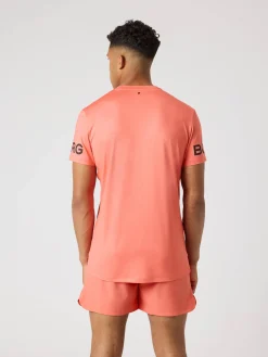 Björn Borg T-Shirts|Gym & Träning * Borg T-hirt Coral