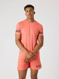 Björn Borg T-Shirts|Gym & Träning * Borg T-hirt Coral