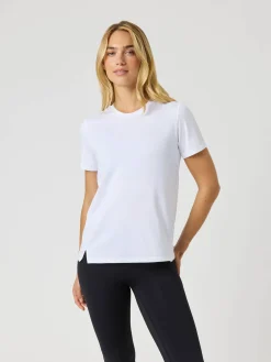Björn Borg T-Shirts|Löpning * Borg T-hirt Brilliant White