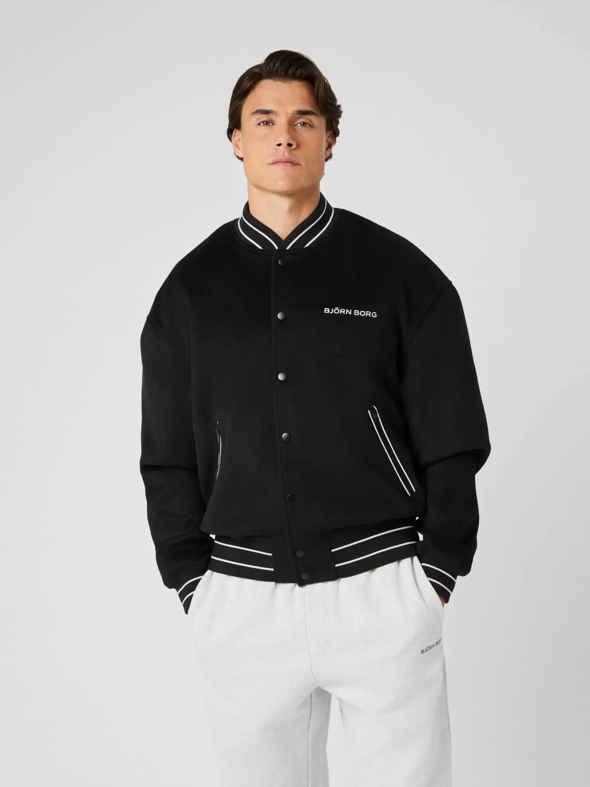Björn Borg Jackor * Borg Varity Jacket Black Beauty
