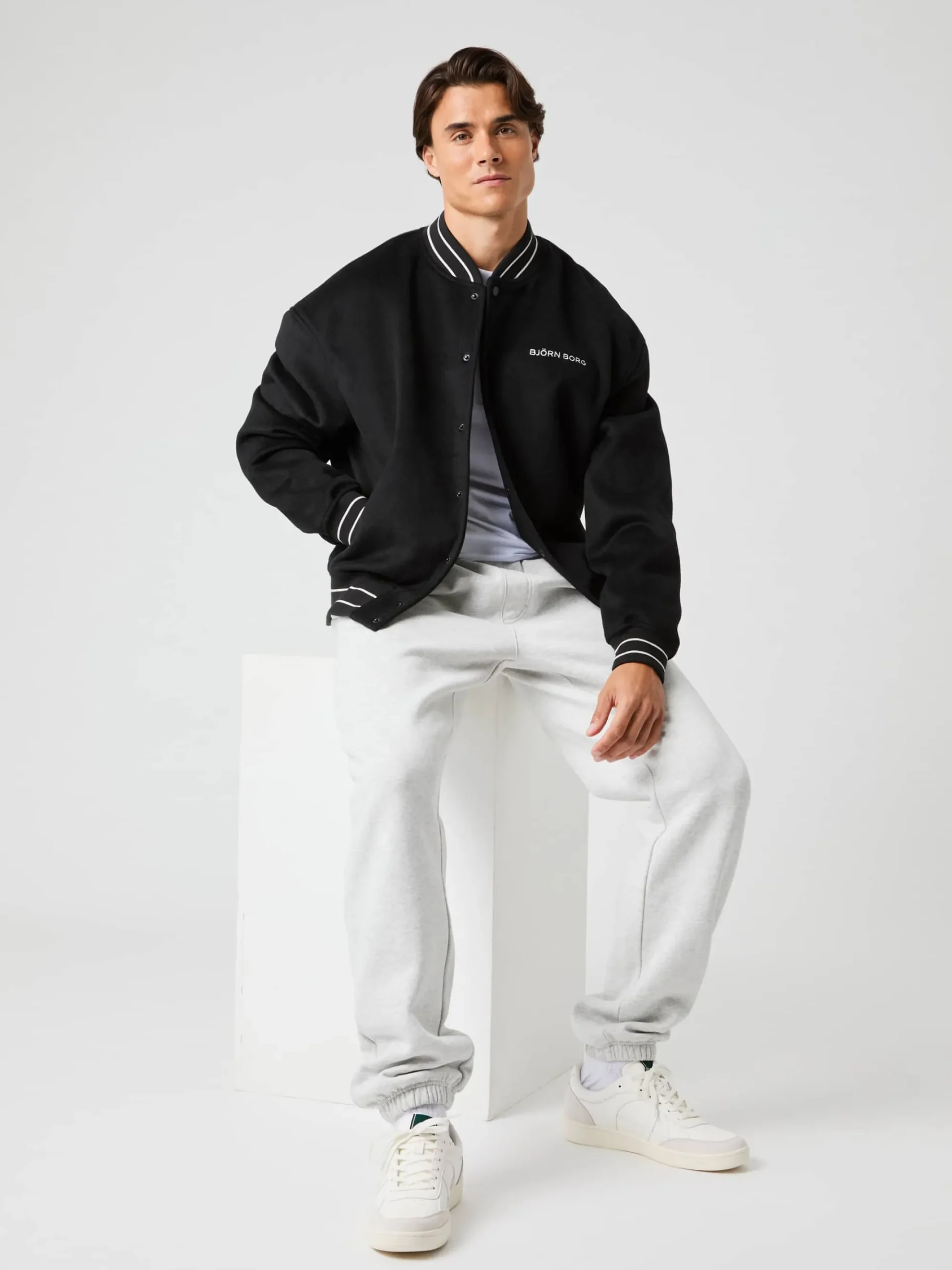 Björn Borg Jackor * Borg Varity Jacket Black Beauty